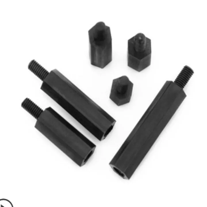 20-50pcs%20Male%20to%20female%20nylon%20standoff%20M2%20M2.5%20M3%20M4*L+6%20white%20black%20pcb%20Nylon%20Standoff%20Spacer%20Column%20Plastic%20Spacing%20Screws-10mm%20-%20Image%204