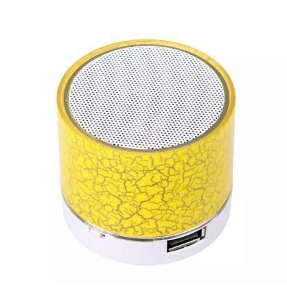 Wireless Bluetooth LED Speaker TF USB FM Portable Music Mini Speaker ...