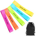 Pack of 5 Resistance Loop Bands Exercise Bands with Carry Bag Strength Training Workout Bands Home Gym Fitness Physical Therapy. 