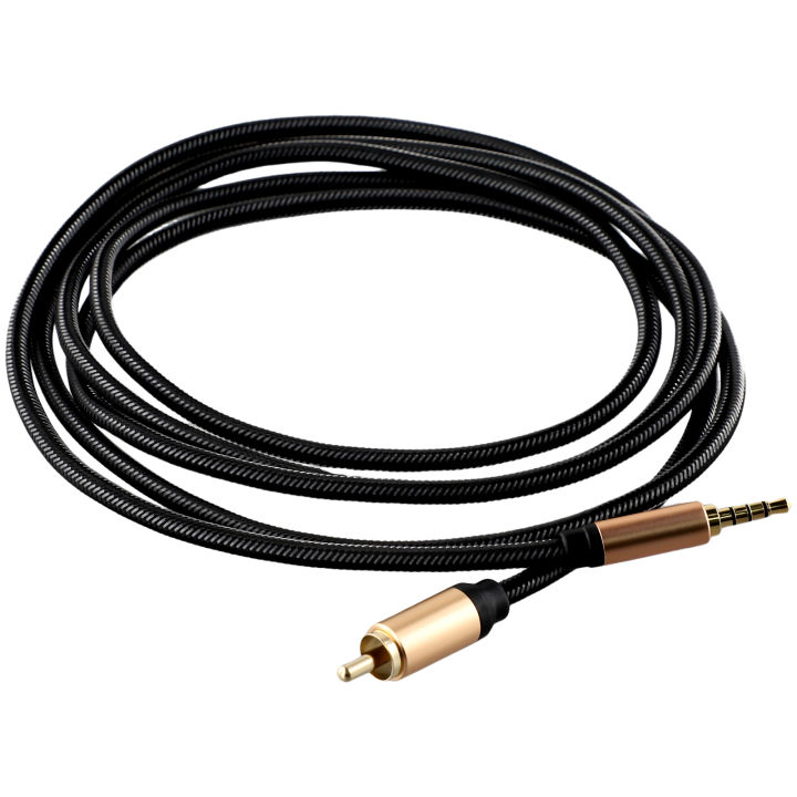 Digital Coaxial Audio Video Cable Stereo S/PDIF RCA To 3.5mm Jack Coaxial Speaker Cord For HDTV Home Video Accessories