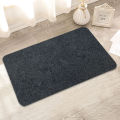 GC Washable Floor Mats Multifunctional Non-slip Solid Color Door Mat Dirt Trapper Mat For Bathroom Kitchen color. 
