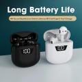 J55 Wireless Earphone Bluetooth Headphones Touch Control Earbuds Digital Display Headset with Microphone. 