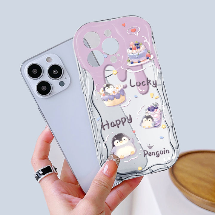 UCUC%20for%20Vivo%20Y03%20Y18%20Y18e%20Back%20Cover%20Cute%20Penguin%20%20Cream%20Texture%20Wavy%20Edge%20Soft%20Silicone%20Phone%20Case%20-%20Image%209