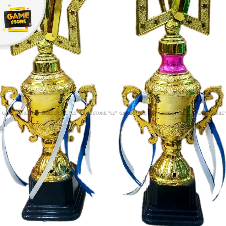 Cricker%20Tournament%20Gold%20Trophy%20Recognize%20Excellence%20on%20the%20Court%20with%20This%20Gold%20Trophy%20Standing%2012%20&%2014%20Inches%20approx%20Tall%20-%20Image%203