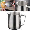 Stainless Steel M-ilk Creamer Frothing Pitcher Foamer Cup 12oz (350ml). 