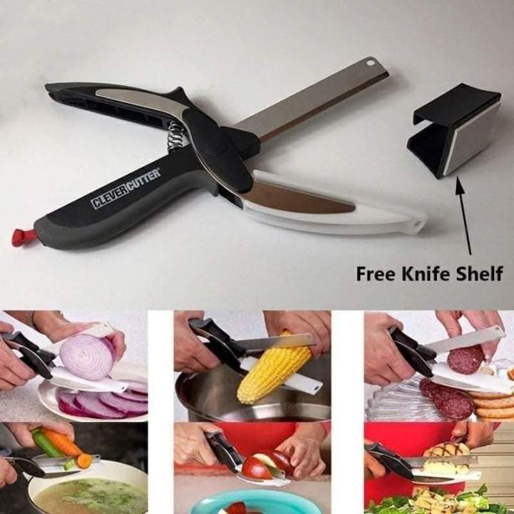 Clever%20Cutter%20Smart%20Multi%20Function%202%20in%201%20Knife%20Scissor%20-%20Image%202