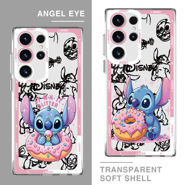 Disney Stitch Lovely Case for Samsung Galaxy S21 S24 Ultra S22