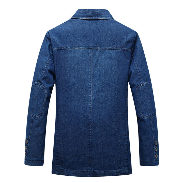 Mens%20Denim%20Blazer%20Men%20Fashion%20Cotton%20Vintage%20Suit%20Outerwear%20Male%20Blue%20Coat%20Denim%20Jacket%20Men%20Slim%20Fit%20Jeans%20Denim%20Blazers%20Top%204Xl%20-%20Image%202