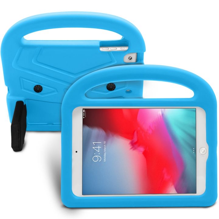 For iPad Mini 5 / 4 / 3 / 2 / 1 Sparrow Style EVA Children's Flat Anti Falling Protective Shell