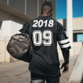 New men's basketball sportswear an Men'swear For Men's Summer 2019 Brand Men's T-shirt Short-Sleeved Loose Fashion Ply-size. 