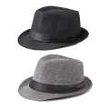 Floral Summer Straw Hat: Short Brim Fedora for Men and Women - Cuban Sun Panama Style.