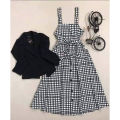 Denim Quality Blazer Gown Export. 