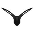 Open Back Mens Underpants Low Rise Briefs G-string Thong Underwear Solid Color Men's Thong Male Underwear трусы мужские. 