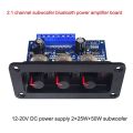 2.1 Channel Bluetooth 5.0 Amplifier Board with DC Female 2X25W+50W.