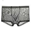 Quasar Men Briefs Lint Free Mesh Men Boxers Transparent Underwear.