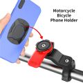 (New)HL-143A Mountain Bike Bicycle Motorcycle Adjustable Handlebar Navigation Phone Holder Mount. 