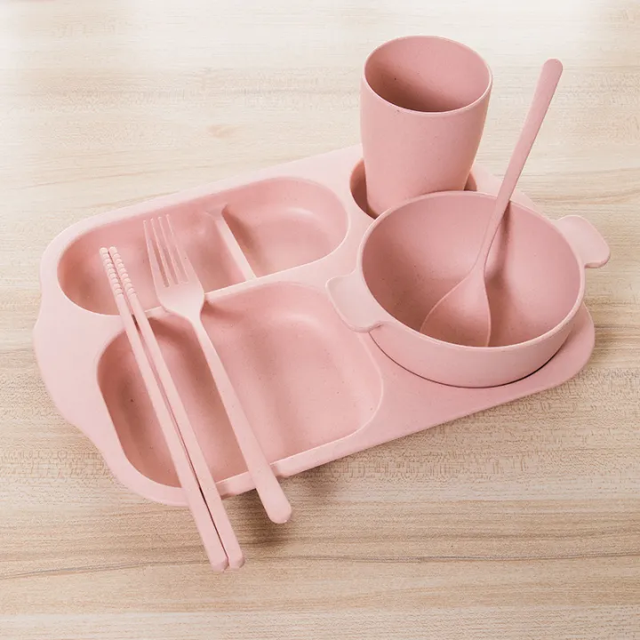 6Pcs/set%20Wheat%20Straw%20Dinnerware%20Students%20Household%20Set%20Biodegradable%20Plastic%20Unbreakable%20Dinnerware%20Tableware%20Plates%20for%20Children%20-%20Image%2010