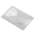 10Pcs 3X  Full Page Loupe Magnifier Fresnel lens Magnifier Magnifiion Magnifying Fresnel Lens cket  Magnifier. 