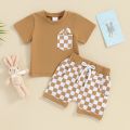 Kids short sleeve 2 piece clothing set and short pant boy for children Wholesale Balk Quantity From Bangladesh. 