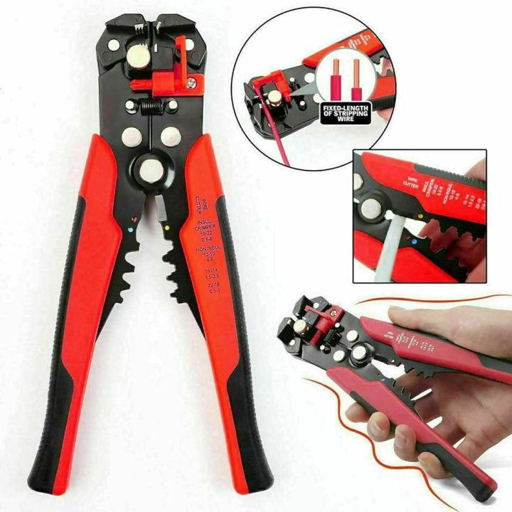 🔧🟥⚡ 5-in-1 Multifunction Automatic Wire Stripper – Cablematic | Wire ...