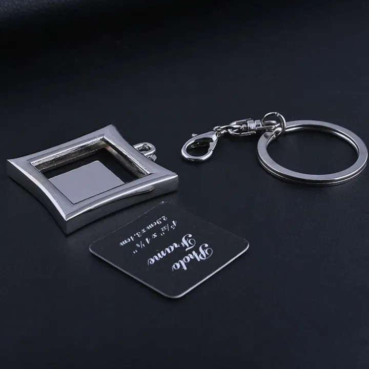 1pc%20Chic%20Transparent%20Clear%20Insert%20Photo%20Picture%20Frame%20Key%20Ring%20Chain%20Keychain%20MJD%20-%20Image%205