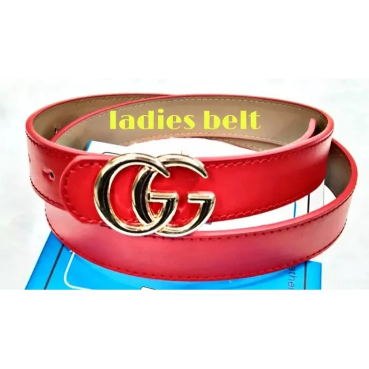 Red%20colour%20artificial%20leather%20Ladies%20Belt%20-%20Image%202