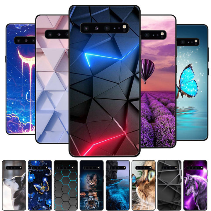 For Samsung S10 5G Case Silicon Back Cover Phone Case For