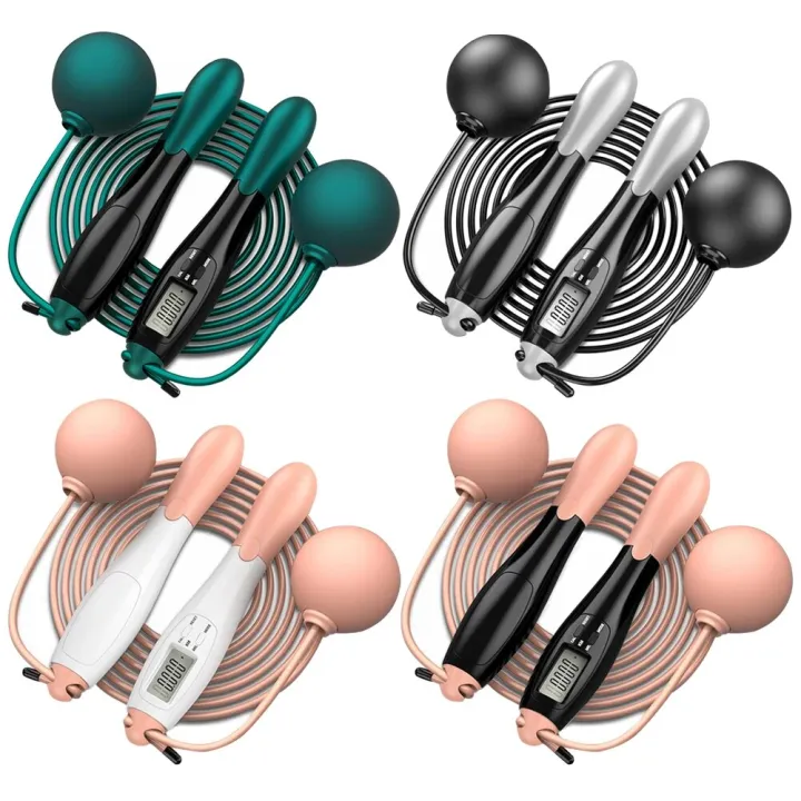 Lose%20weight%20Counting%20Jump%20Rope%20ball%20Steel%20Skipping%20Rope%20Exercise%20Cordless%20jump%20rope%20Fitness%20Training%20Home%20gym%20Sport%20Equipment%20-%20Image%204