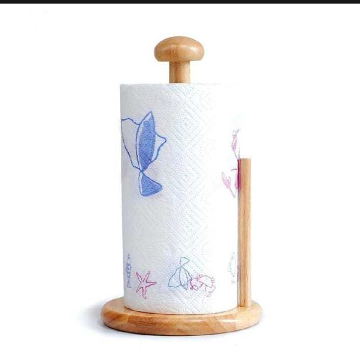 Orginal%20Wooden%20Kitchen%20Standing%20Tissue%20Paper%20Towel%20Roll%20Rack%20Holder%20Holders%20Toilet%20Roll%20Stand%20Weighted%20Base%20-%20Image%203