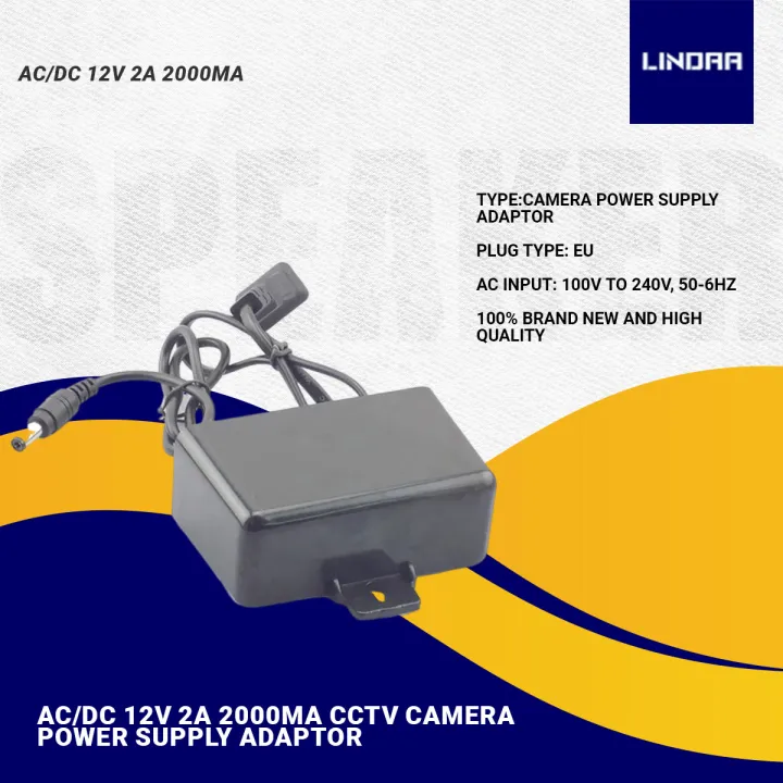 AC/DC%2012V%202A%202000ma%20CCTV%20Camera%20Power%20Supply%20Adaptor%20Outdoor%20Waterproof%20EU%20US%20Plug%20Adapter%20Charger%20for%20CCTV%20Video%20Camera%20Lindaa%20-%20Image%203