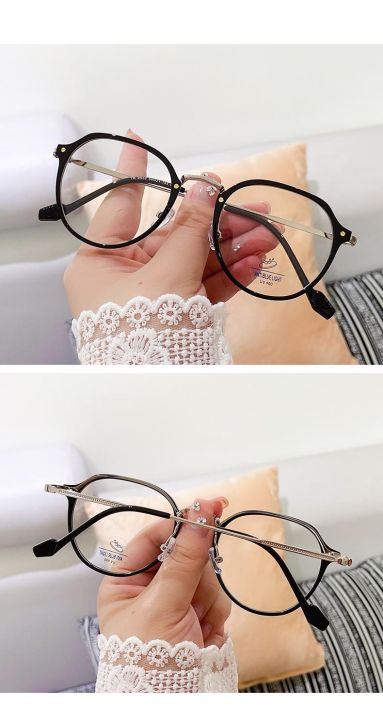 Ladies%20Anti-Blue%20Light%20Metal%20Accessories%20Fashion%20Round%20Glasses%20Retro%20Trend%20Casual%20Lightweight%20Frame%20Women%20-%20Image%206