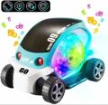 3D 09 Electric Cars Toys with Lights Music-Multicolor.