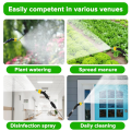 Electric Garden Watering with 2 Meters Hose USB Adjustable Lawn Sprayer Nozzle Sprinkler Weeds Plant Mister.
