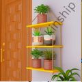 1 Pcs Wall Hanging Rope Shelf .Room Decorative  Craft Item Handmade 3 Layer Wall Shelve.. 