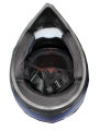 Off Road Full Face Bike Helmet for Men -Secret Metallic Blue.