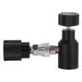 CO2 Refill Adapter Soda Connector with W21.8‑14 Fit for Club Black. 
