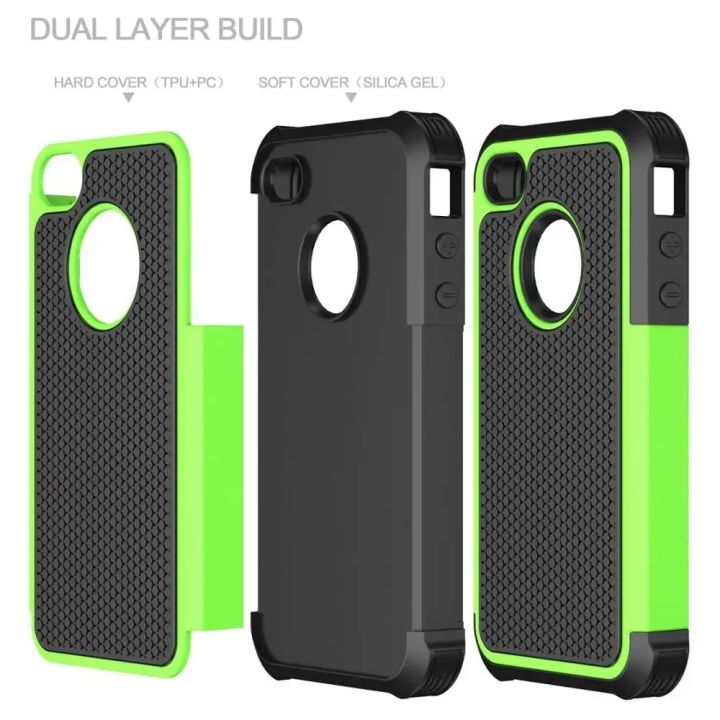 Phone%20Case%20for%20iPhone%204%204S%20Rugged%20Rubber%20Matte%20Hard%20Silicone%20Case%20Cover%20Shockproof%20Protective%20Phone%20Cases%20for%20iPhone%204%204S%20-%20Image%202
