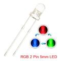 5mm 2pin RGB Multi Color Changing Flashing LED- 20pcs.