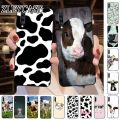 Animal cattle cow Phone cover For Samsung Galaxy A32 A50 A13 A14 A22 A23 A20E A30S A40 A51 A70 A71 A21S A12 A52 A53 5G Cases.