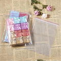 Clear Poly Reclosable Zipper Lock Bags | Resealable Plastic Zipper Bags for Samples, Candies, Craft supplies, Nuts, Slime and More. 
