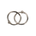 200Pcs 19mm Loose Leaf Binder Rings Key Rings Book Rings Binder Rings for Scrapbook/Album/Craft.