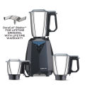 Bajaj Juvel Digi Mixer Grinder 800 Watts 3 Jars, Dark Grey.