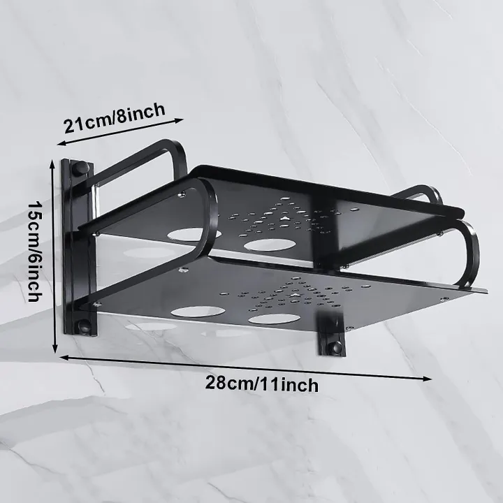 Wireless%20Router%20Storage%20Box,%20Black%20TV%20Set%20Top%20Box%20Rack%20Router%20Storage%20Rack%20Wall%20Tray%20Free%20Punch%20Wall%20Mount%20Router%20Efficient%20Holder%20Home%20Decoration%20-%20Image%204