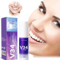 Toothpaste Purple Toothpaste For Teeth Whitening 30ml Color Corrector For Correct Yellow Teeth Toothpaste. 