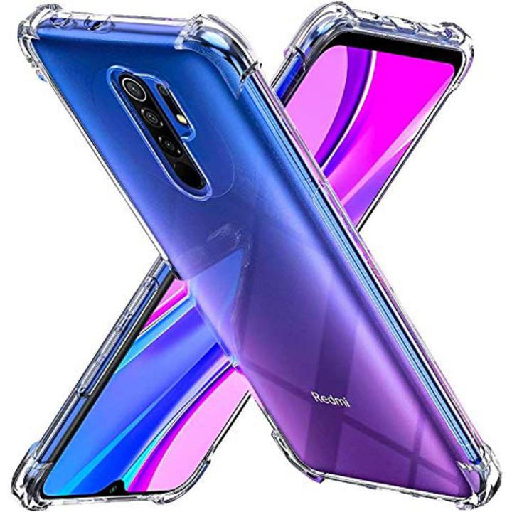 Poco Transparent Background Transparent back cover for Redmi 9/ poco m2 | Daraz.com.bd