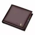 No-Brand Multicolor Artificial Leather Summer Wallet for Men - Stylish Long Design.