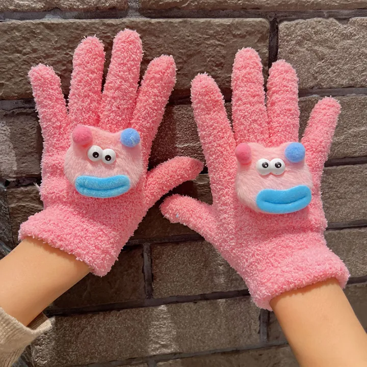 %E3%80%90HOT%20SALE%E3%80%91%201Pair%20Cartoon%20Star%20Eye%20Five%20Finger%20Gloves%20For%20Women%20Girls%20Autumn%20Winter%20Warm%20Gloves%20Cute%20Fashion%20Student%20Gloves%20Birthday%20Gifts%20Bayline%20-%20Image%204