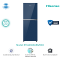 HISENSE 238 Liter TMF Glass Door Inverter Refrigerator Royal Blue | RT1G236NARB/BD3. 