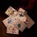 Holiday Card Set Joyful Vintage Christmas Greeting Card Set Perfect Festive Xmas Favors for Southeast Asian Buyers Festive Greeting Cards.