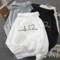 Men and Women Fashion Long Sleeve Hoodies Casual Sweatshirts for Couple Pullover Hoody Sweaters Hooded Sweatshirts. 